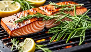 lachs auf dem grill wie lange?