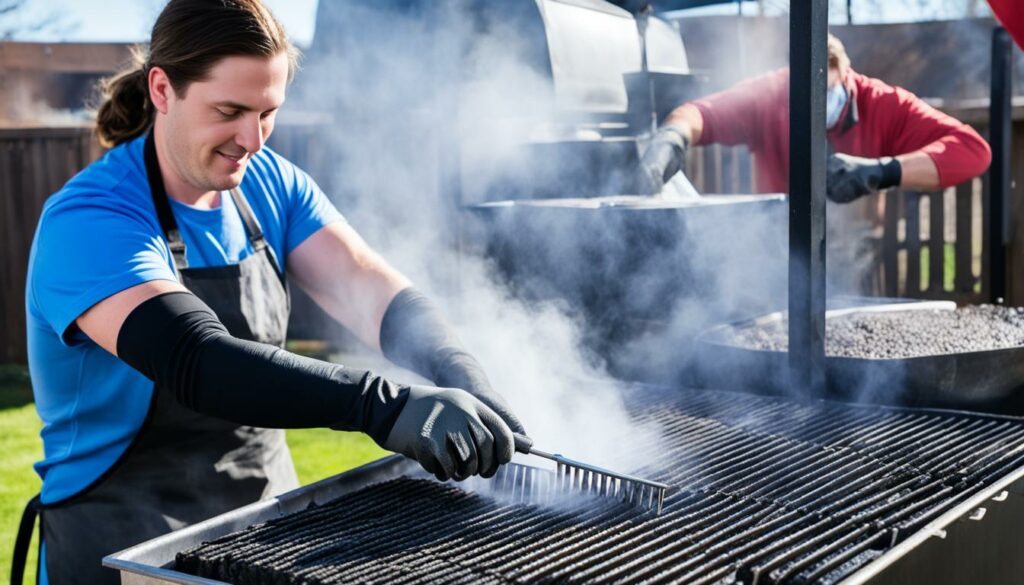 wie grill reinigen?