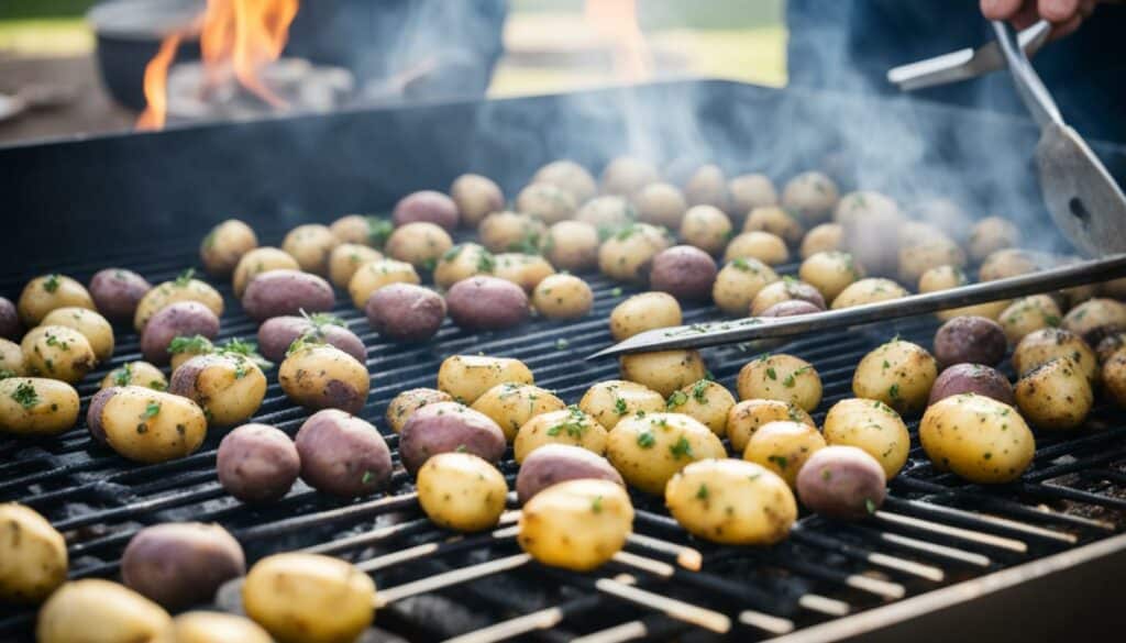 wie lange brauchen kleine kartoffeln auf dem grill?