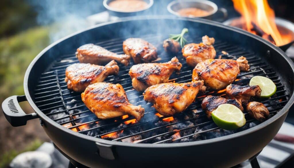 wie lange braucht ein hähnchen auf dem grill?