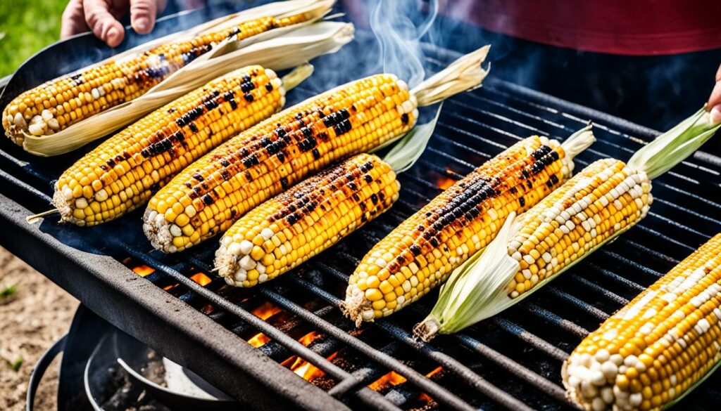 wie lange braucht mais auf dem grill?